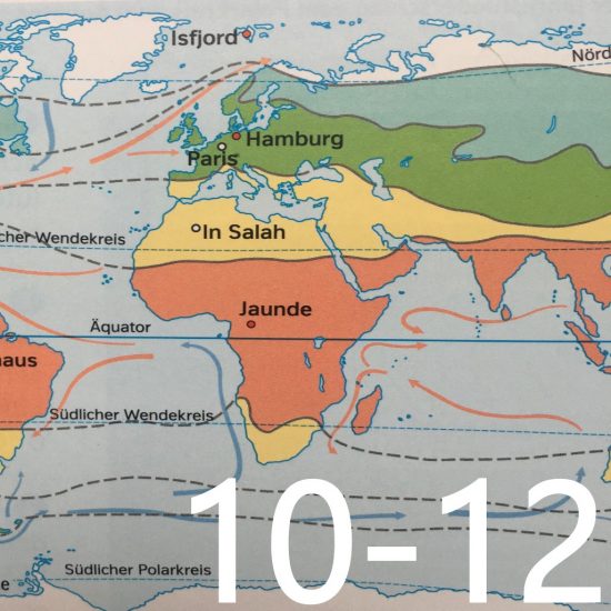 Der Geografieunterricht in den Jahrgängen 10-12