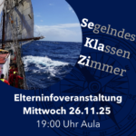 Informationsabend zum Segelnden Klassenzimmer – 26. November 2025